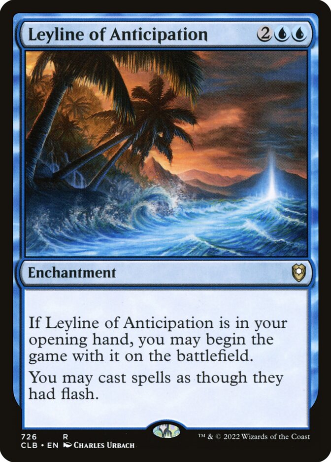 Leyline of Anticipation 726 (Commander Legends: Battle for Baldur's Gate)  | Good Games Morley