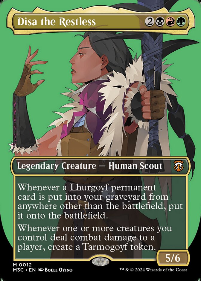 Disa the Restless 12/411 (Commander: Modern Horizons 3)  - Borderless | Good Games Morley