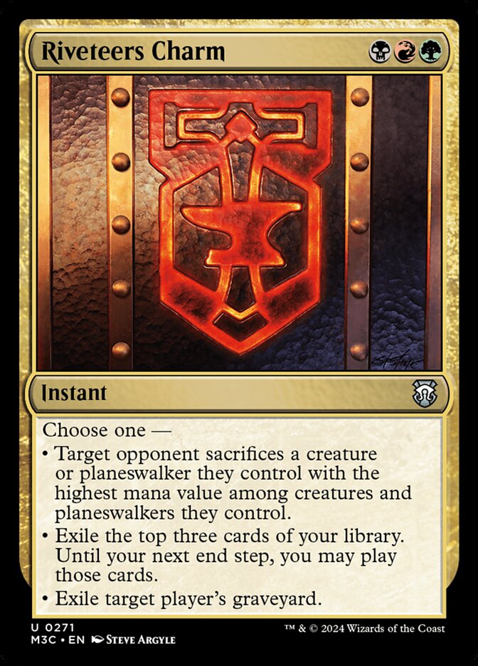Riveteers Charm 271/411 (Commander: Modern Horizons 3)  | Good Games Morley