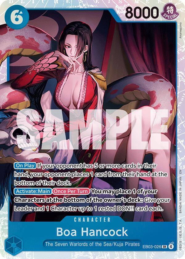 Boa Hancock EB03-026 (Extra Booster: One Piece Heroines Edition)  - Foil | Good Games Morley