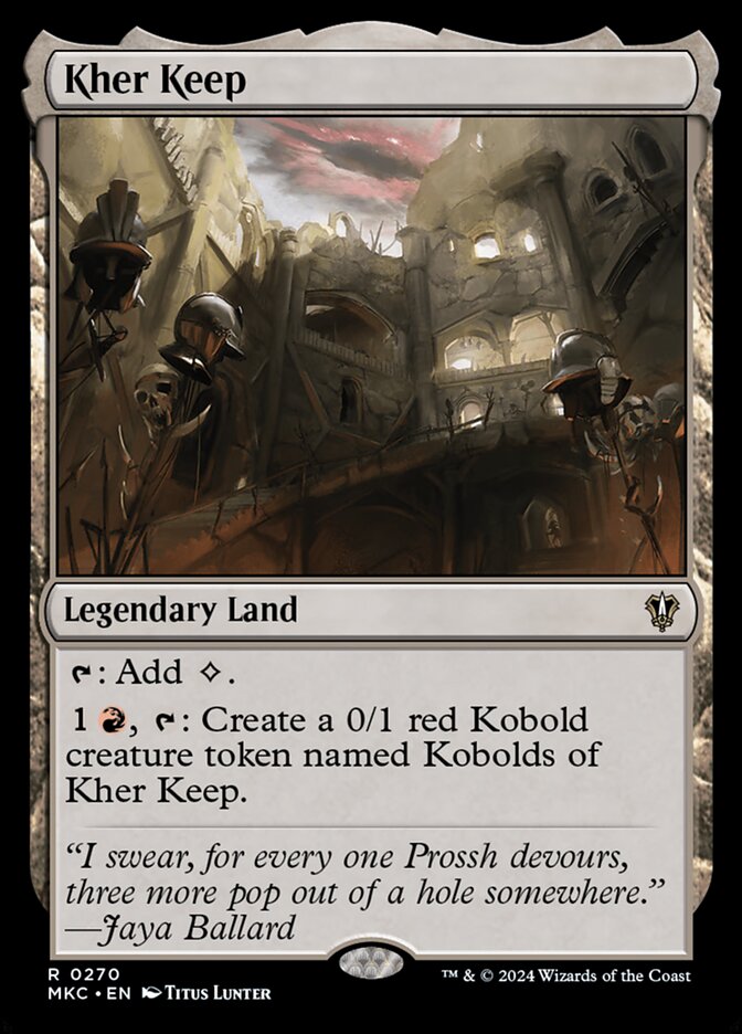 Kher Keep 270/311 (Commander: Murders at Karlov Manor)  | Good Games Morley