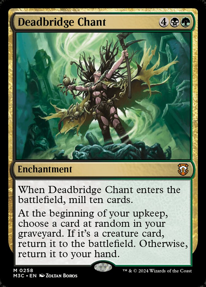Deadbridge Chant 258/411 (Commander: Modern Horizons 3)  | Good Games Morley