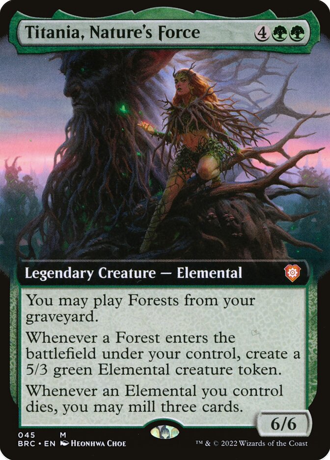 Titania, Nature's Force 45/40 (Commander: The Brothers' War)  | Good Games Morley