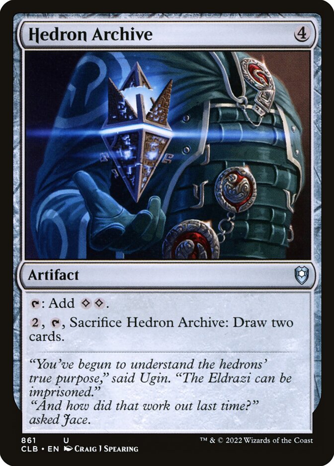 Hedron Archive 861 (Commander Legends: Battle for Baldur's Gate)  | Good Games Morley