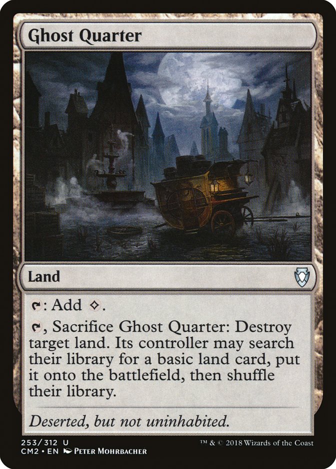 Ghost Quarter 253/312 (Commander Anthology Volume II)  | Good Games Morley