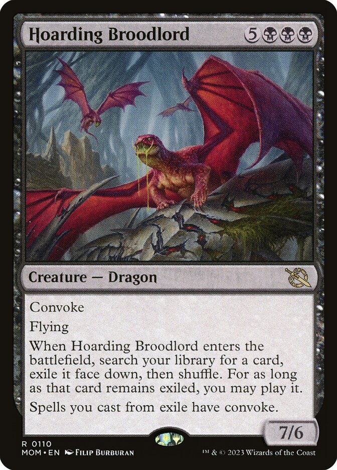 Hoarding Broodlord 110/291 (March of the Machine)  | Good Games Morley
