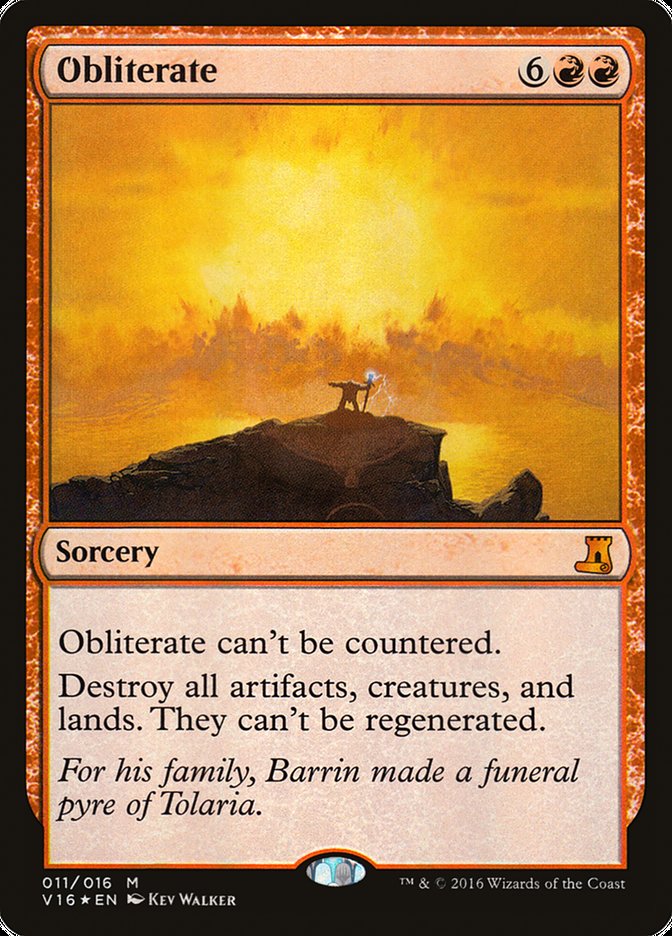 Obliterate 11 (From the Vault: Lore)  - Foil | Good Games Morley