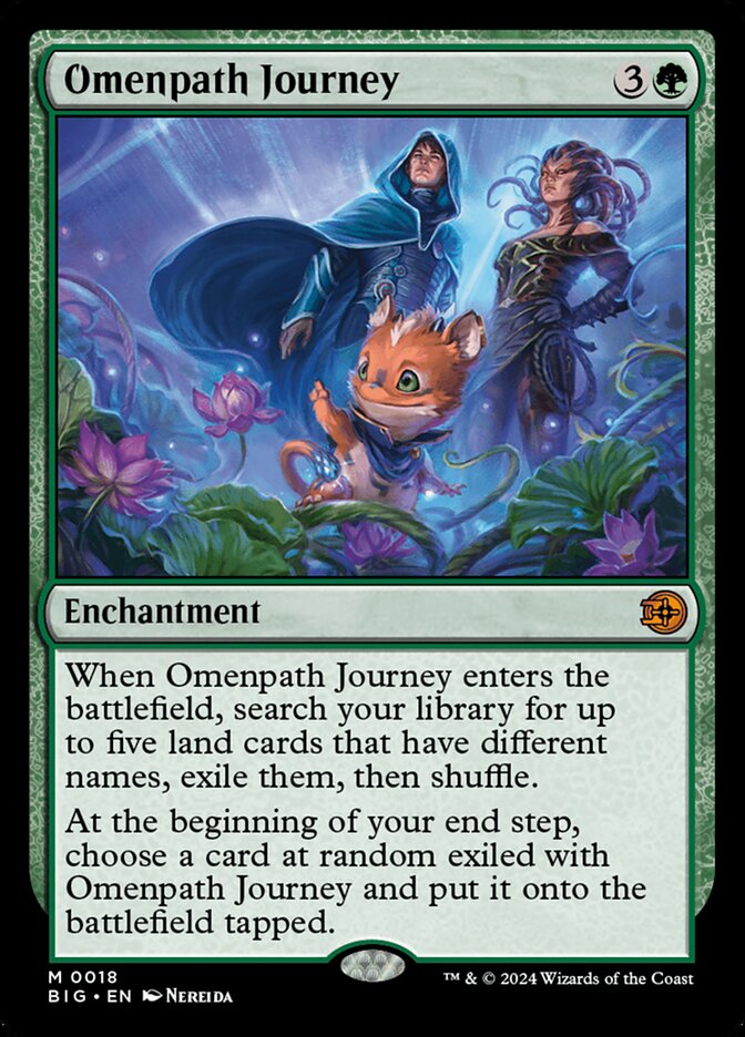 Omenpath Journey 18/30 (Outlaws of Thunder Junction: The Big Score)  - Foil | Good Games Morley