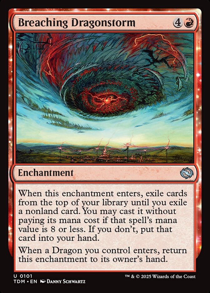 Breaching Dragonstorm 101/291 (Tarkir: Dragonstorm)  - Foil | Good Games Morley
