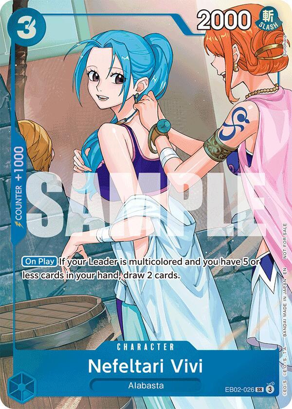 Nefeltari Vivi EB02-026 (Extra Booster: One Piece Heroines Edition)  - Alternate Art Foil | Good Games Morley