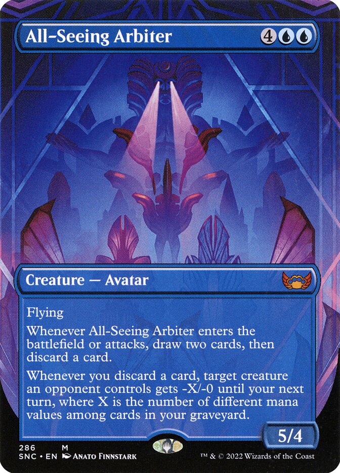 All-Seeing Arbiter 286/281 (Streets of New Capenna)  - Borderless | Good Games Morley