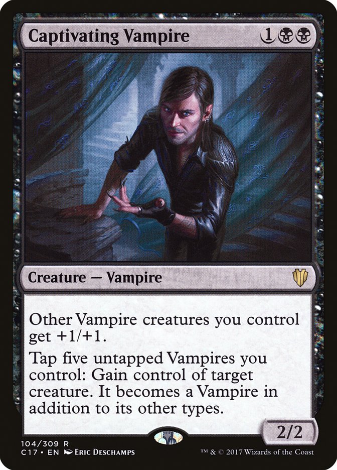 Captivating Vampire 104/309 (Commander 2017)  | Good Games Morley