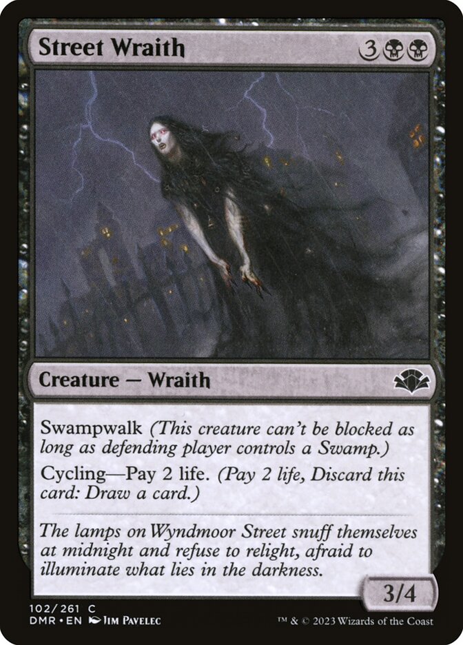 Street Wraith 102/261 (Dominaria Remastered)  | Good Games Morley