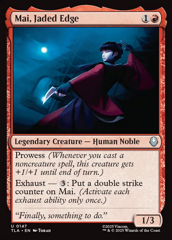 Mai, Jaded Edge 147/286 (Avatar: The Last Airbender)  | Good Games Morley