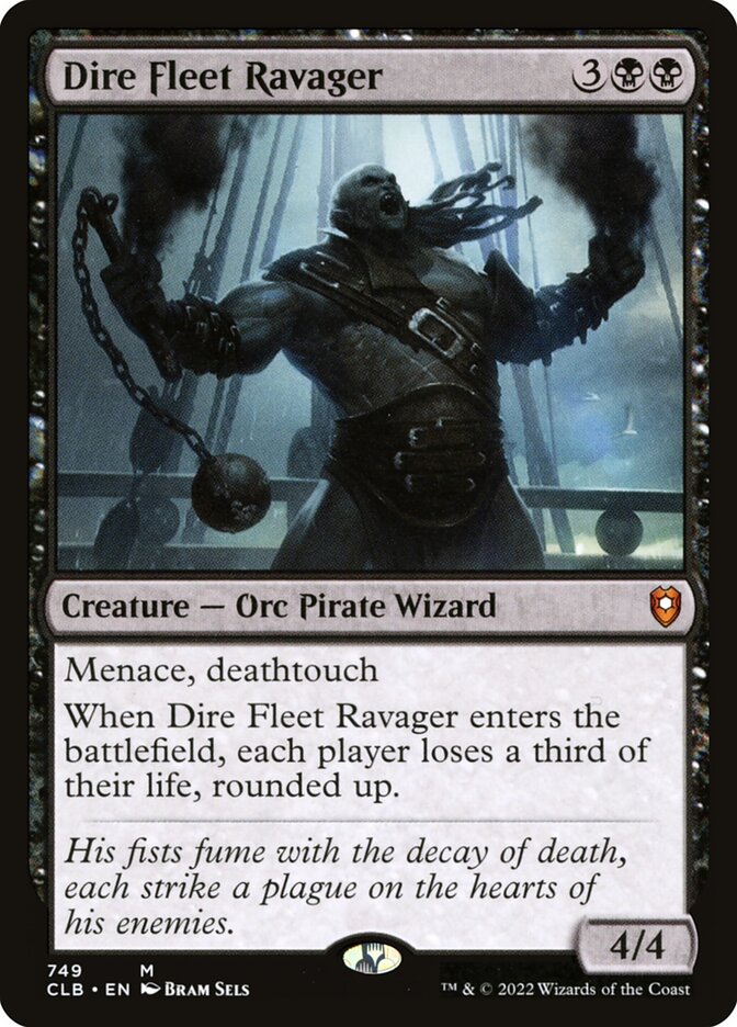 Dire Fleet Ravager 749/361 (Commander Legends: Battle for Baldur's Gate)  | Good Games Morley