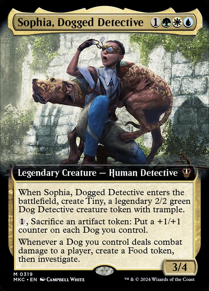 Sophia, Dogged Detective 319/311 (Commander: Murders at Karlov Manor)  - Extended Art | Good Games Morley