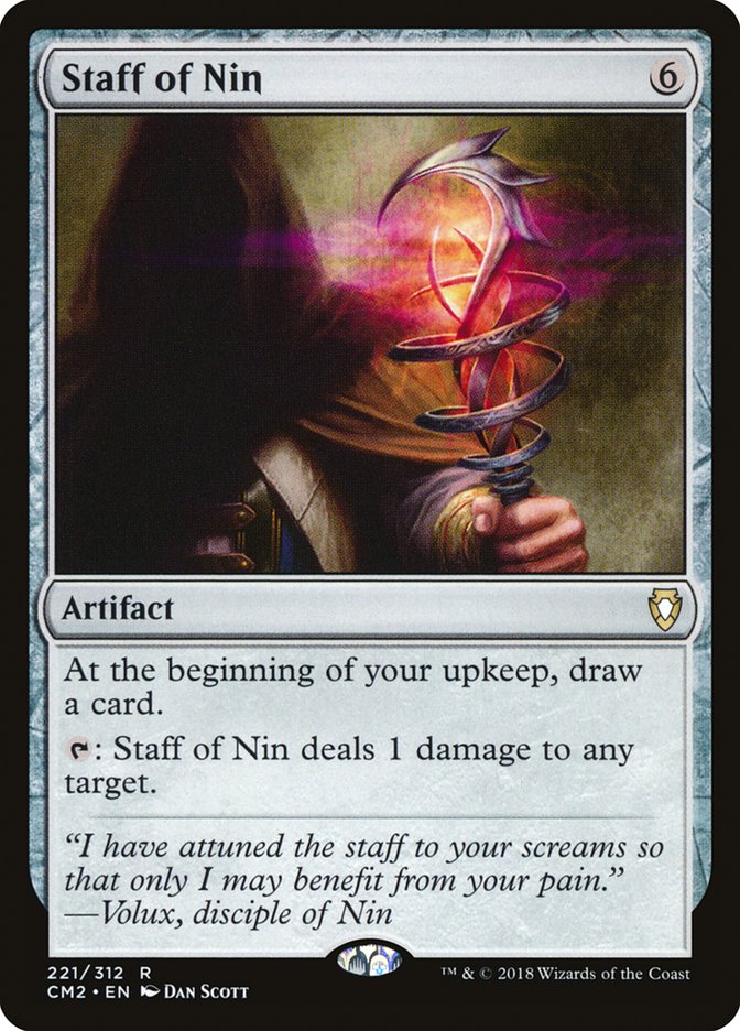 Staff of Nin 221/312 (Commander Anthology Volume II)  | Good Games Morley