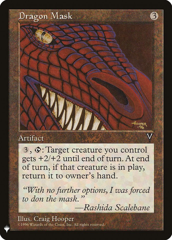 Dragon Mask VIS-144/5075 (The List Reprints)  | Good Games Morley