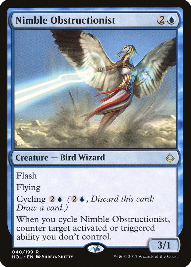 Nimble Obstructionist 40/199 (Hour of Devastation)  | Good Games Morley