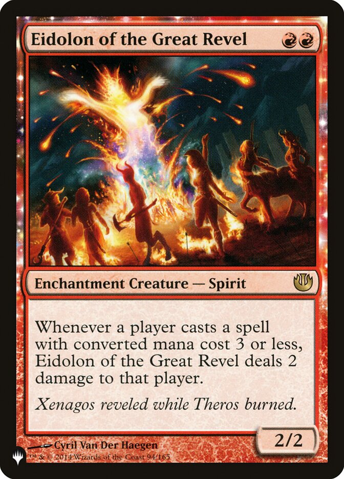 Eidolon of the Great Revel JOU-94/5075 (The List Reprints)  | Good Games Morley