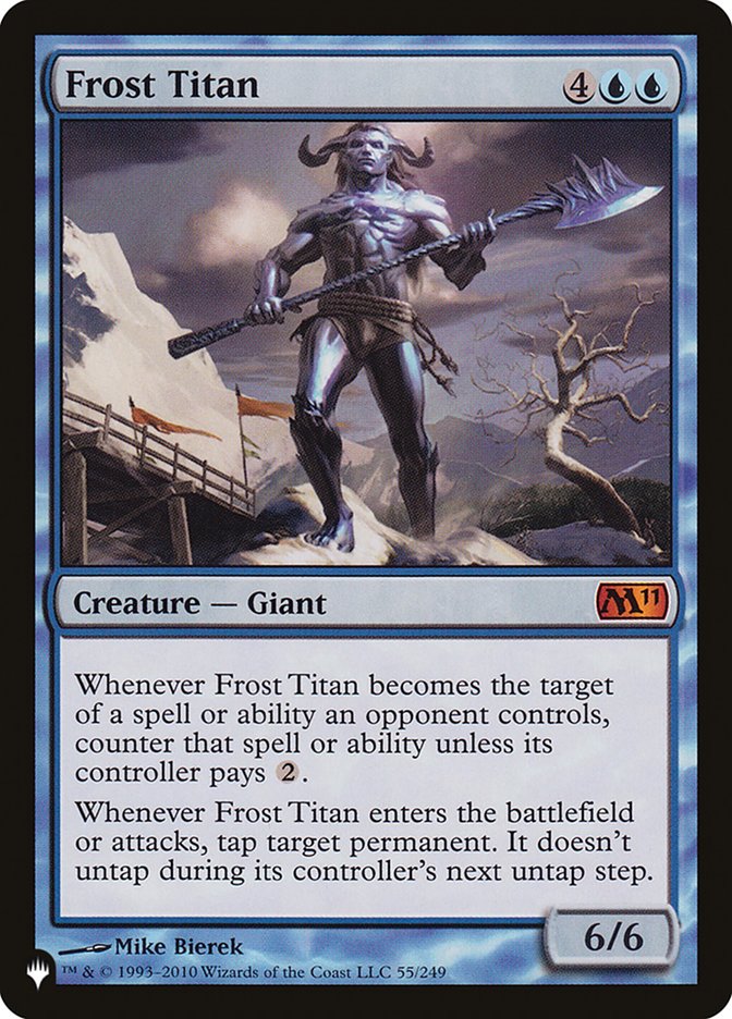 Frost Titan 55/249 (The List Reprints)  | Good Games Morley