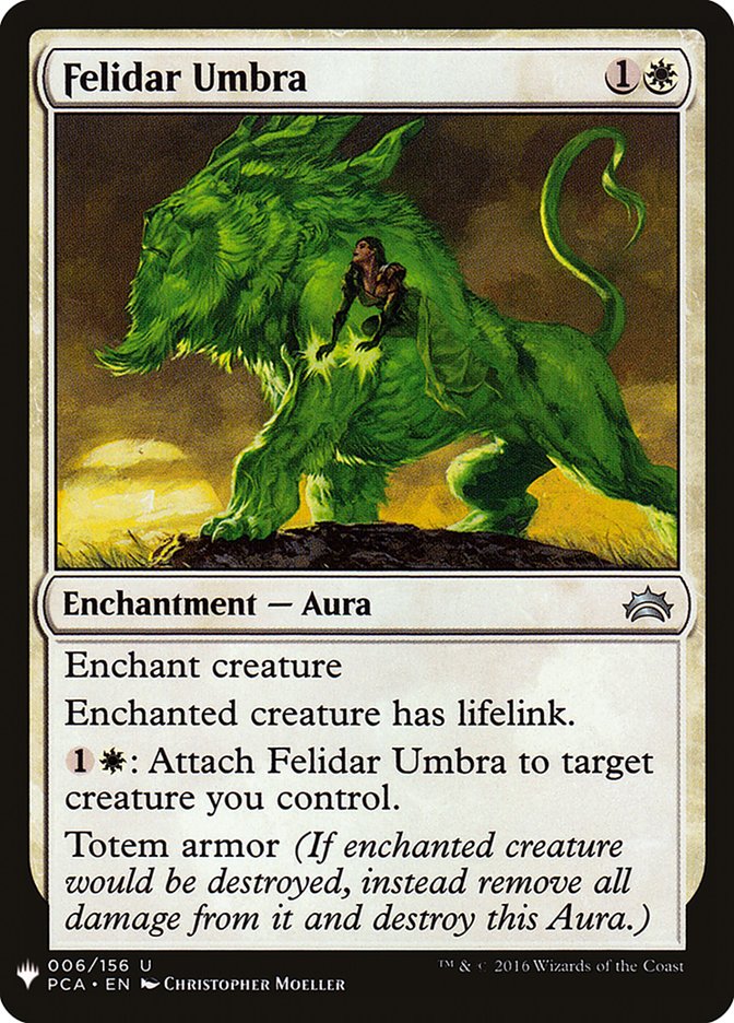 Felidar Umbra 6 (The List Reprints)  | Good Games Morley