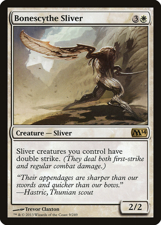 Bonescythe Sliver 9 (Magic 2014 (M14))  | Good Games Morley