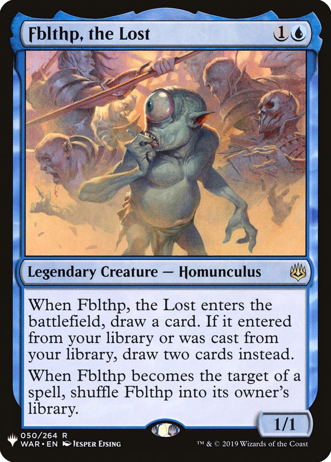 Fblthp, the Lost WAR-50/5075 (The List Reprints)  | Good Games Morley
