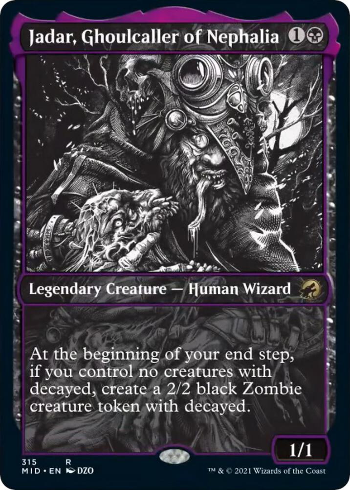 Jadar Ghoulcaller of Nephalia Showcase 315 (Innistrad: Midnight Hunt)  | Good Games Morley