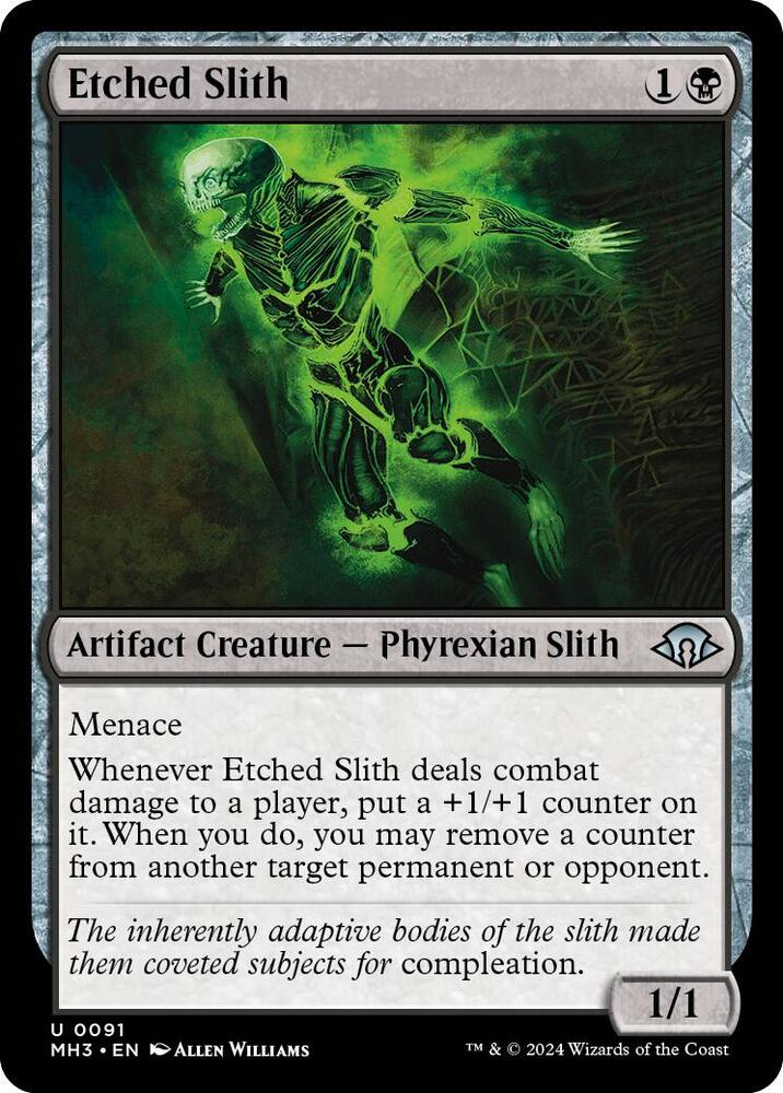 Etched Slith 91/319 (Modern Horizons 3)  | Good Games Morley