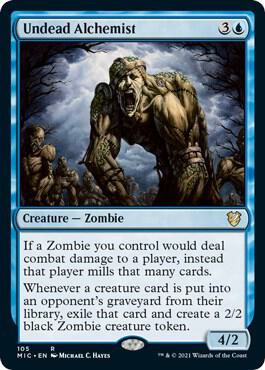 Undead Alchemist 105/38 (Commander: Innistrad: Midnight Hunt)  | Good Games Morley