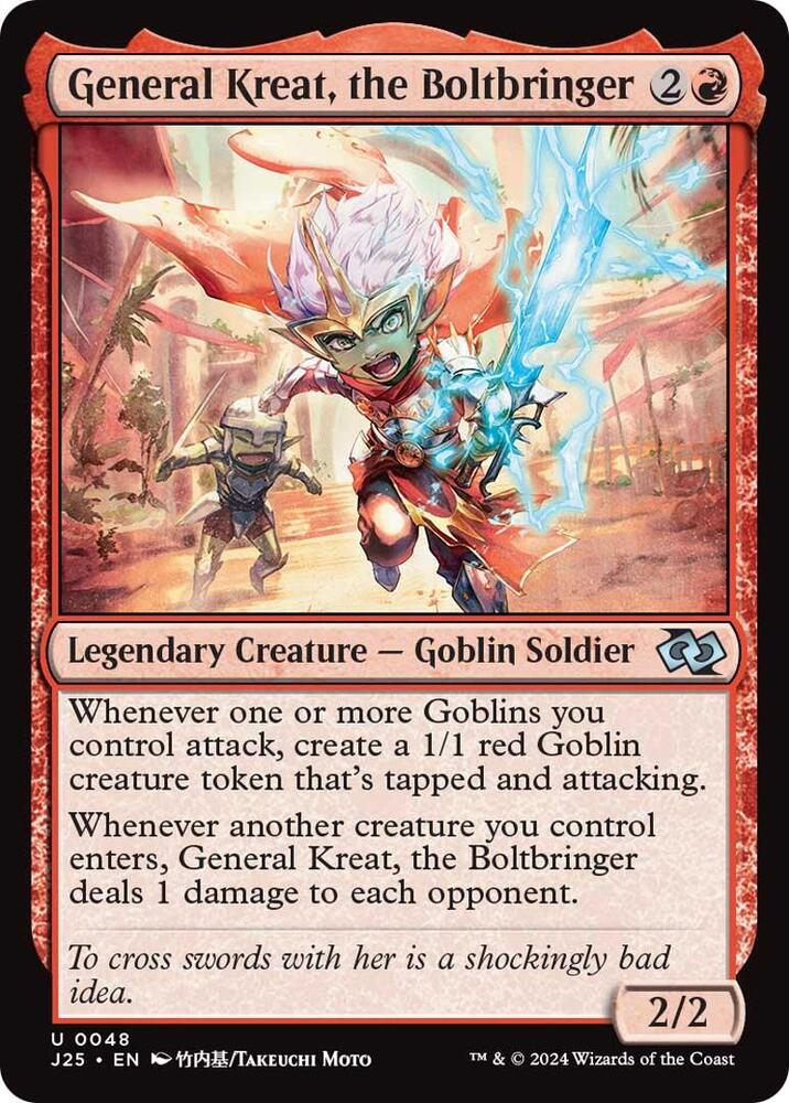 General Kreat, the Boltbringer 48 (Foundations Jumpstart)  | Good Games Morley