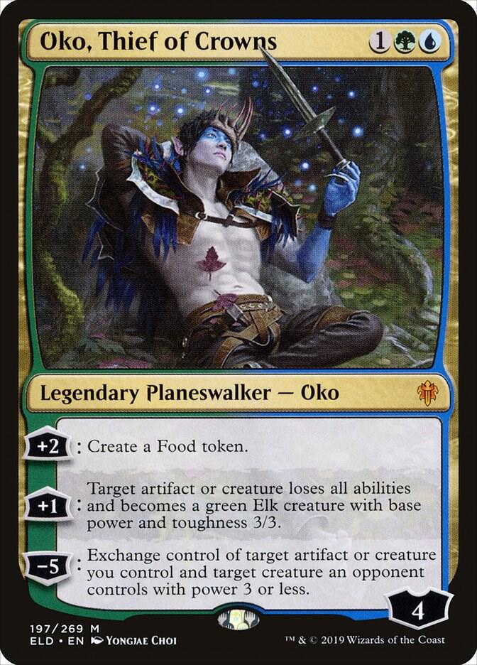 Oko, Thief of Crowns 197 (Throne of Eldraine)  | Good Games Morley
