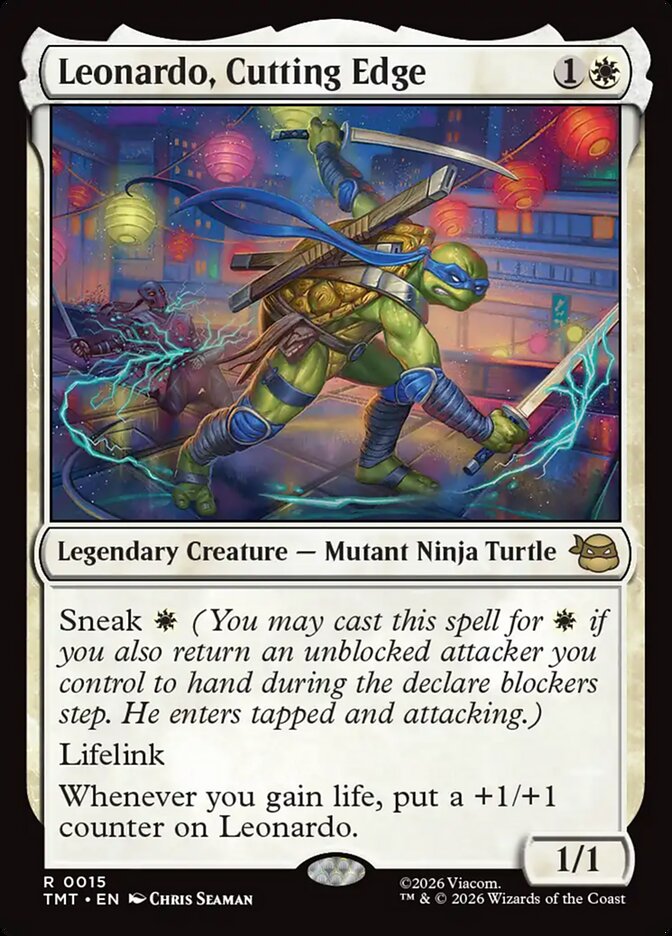 Leonardo Cutting Edge 15 (Teenage Mutant Ninja Turtles)  | Good Games Morley