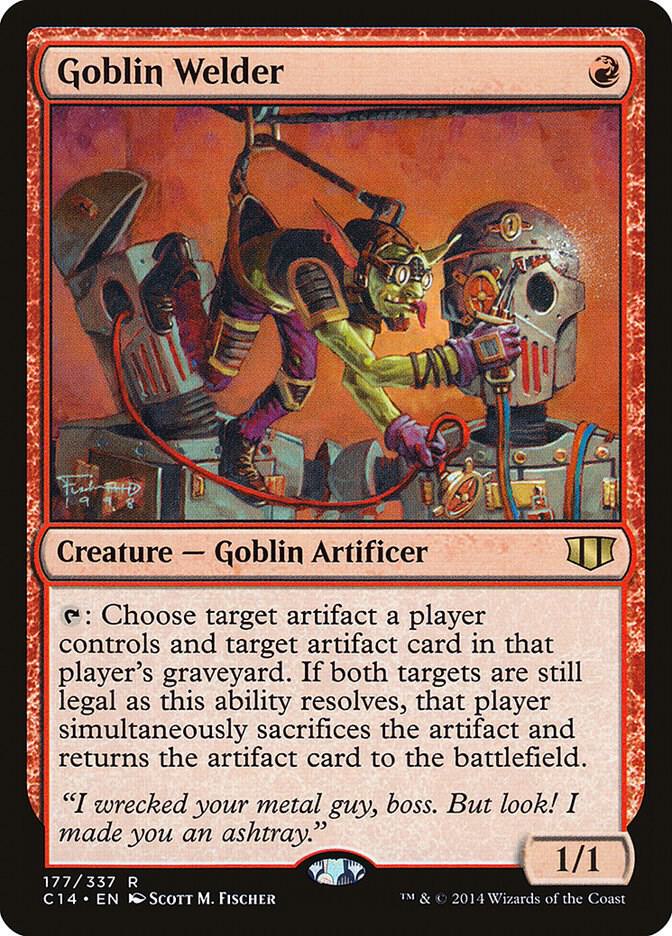 Goblin Welder 177/337 (Commander 2014)  | Good Games Morley