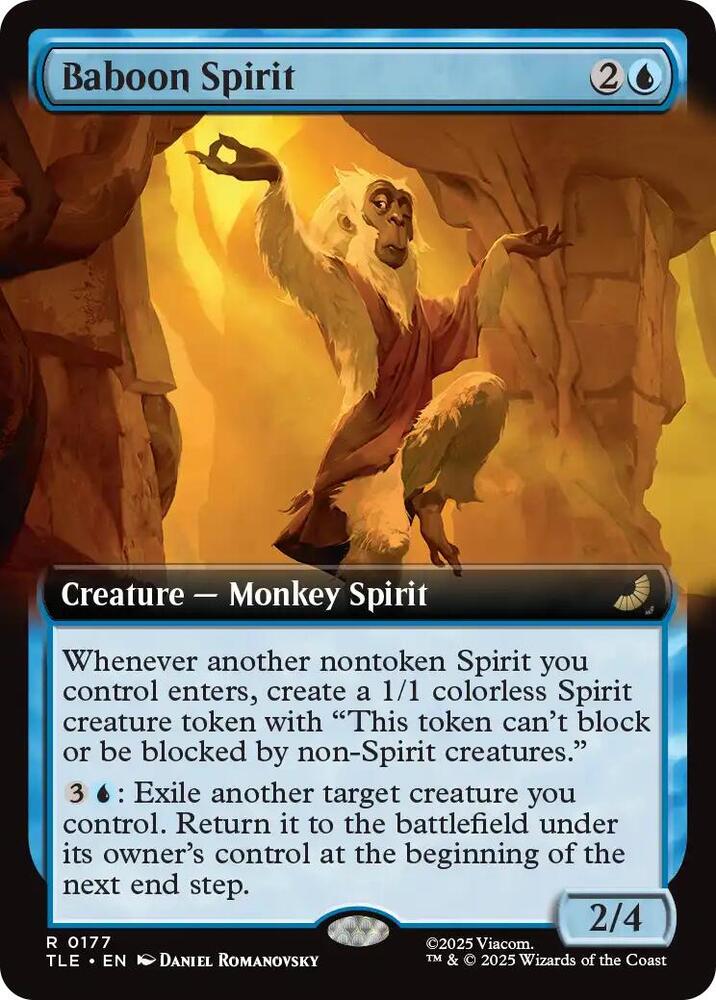 Baboon Spirit 177/317 (Avatar: The Last Airbender: Eternal-Legal)  - Extended Art | Good Games Morley