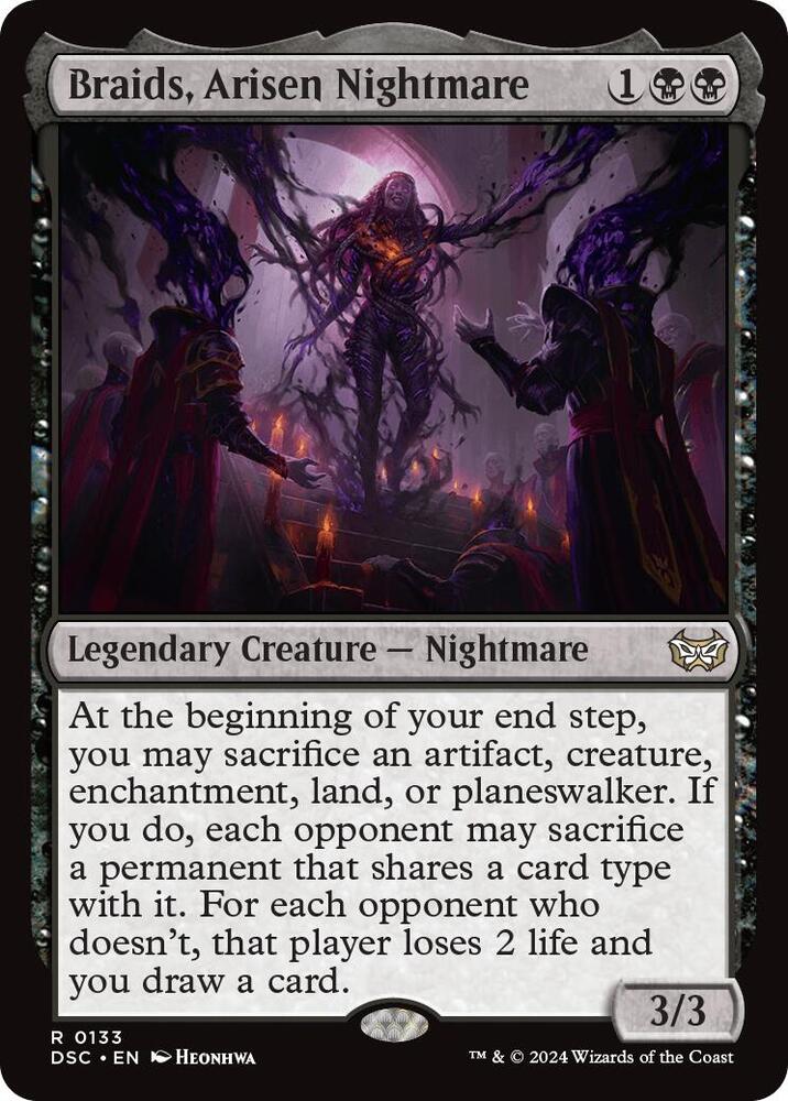 Braids, Arisen Nightmare 133 (Commander: Duskmourn: House of Horror)  | Good Games Morley
