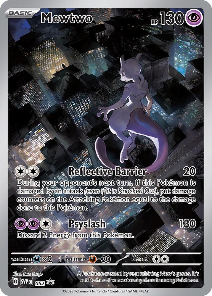 Mewtwo 052 (SV: Scarlet & Violet Promo Cards)  - Holofoil | Good Games Morley