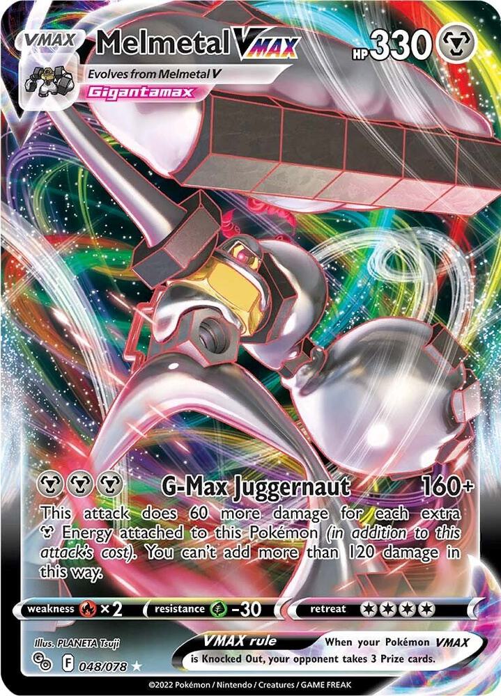 Melmetal VMAX 048/078 (Pokemon GO)  - Holofoil | Good Games Morley