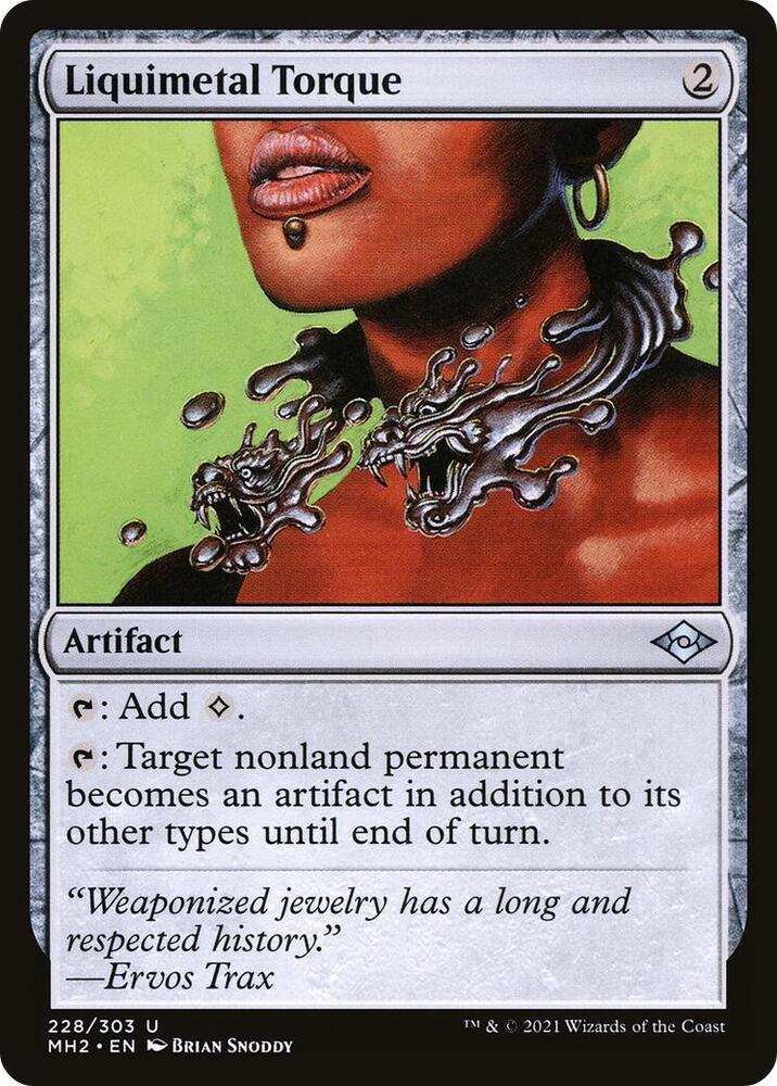 Liquimetal Torque 228 (Modern Horizons 2)  | Good Games Morley