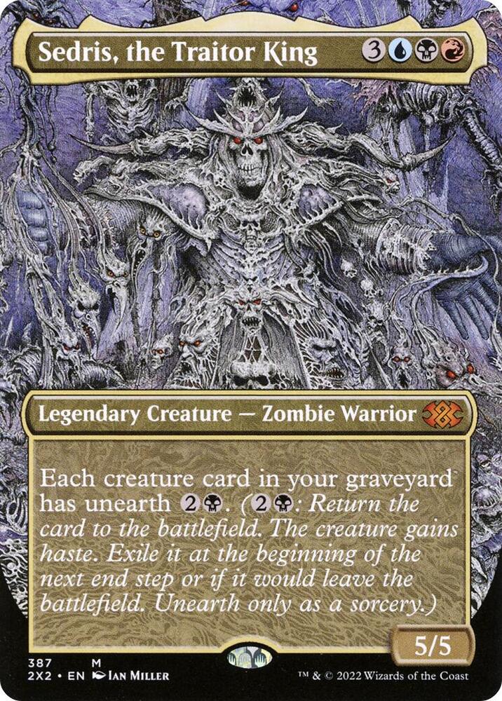 Sedris the Traitor King Borderless 387/331 (Double Masters 2022)  | Good Games Morley