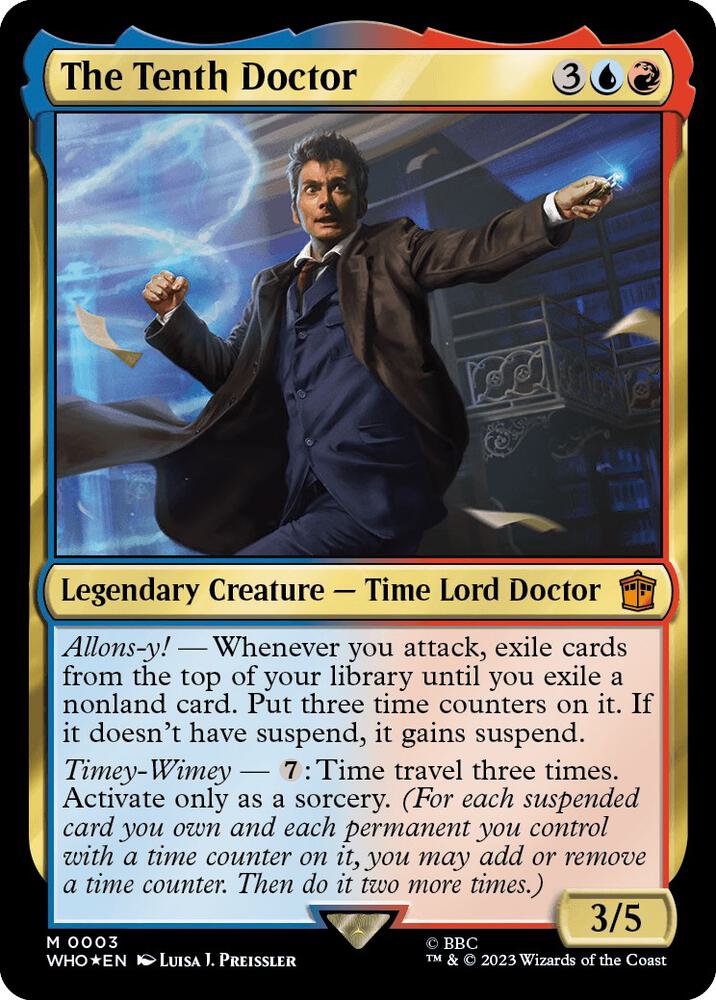 The Tenth Doctor 3/331 (Universes Beyond: Doctor Who)  - Foil | Good Games Morley