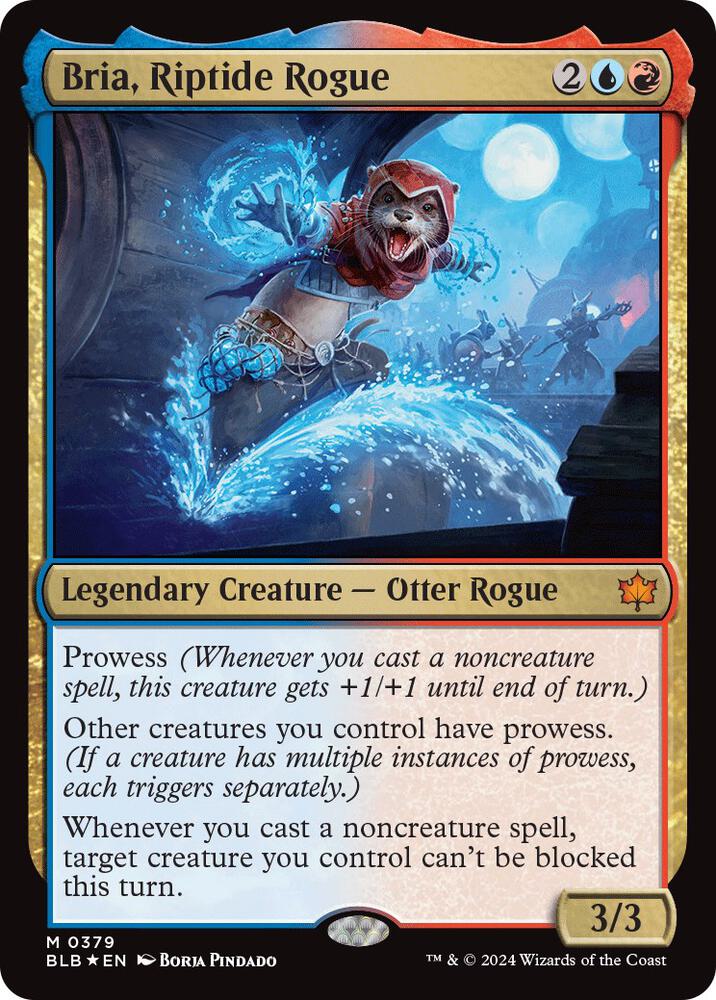 Bria, Riptide Rogue 379 (Bloomburrow)  - Foil | Good Games Morley