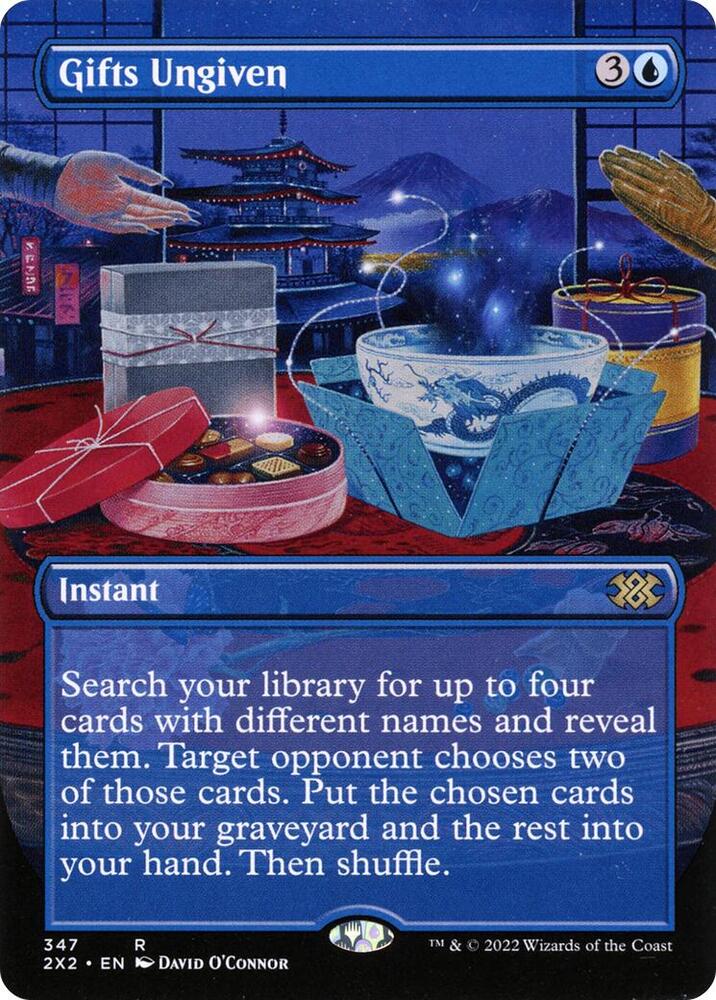 Gifts Ungiven Borderless 347 (Double Masters 2022)  - Foil | Good Games Morley