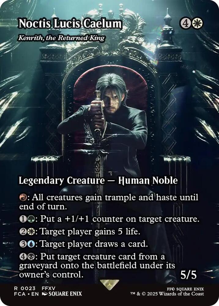 Noctis, Lucis Caelum - Kenrith, the Returned King 23/64 (FINAL FANTASY: Through the Ages)  - Showcase | Good Games Morley