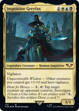 Inquisitor Greyfax 173 (Universes Beyond: Warhammer 40,000)  - Foil | Good Games Morley