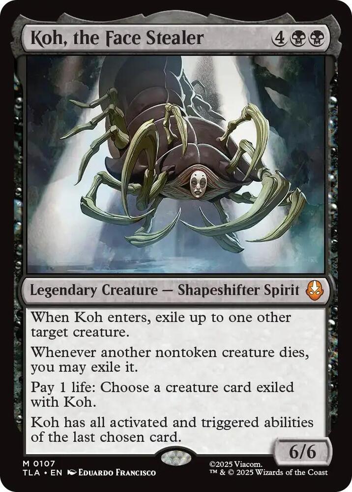 Koh the Face Stealer 107/286 (Avatar: The Last Airbender)  - Foil | Good Games Morley