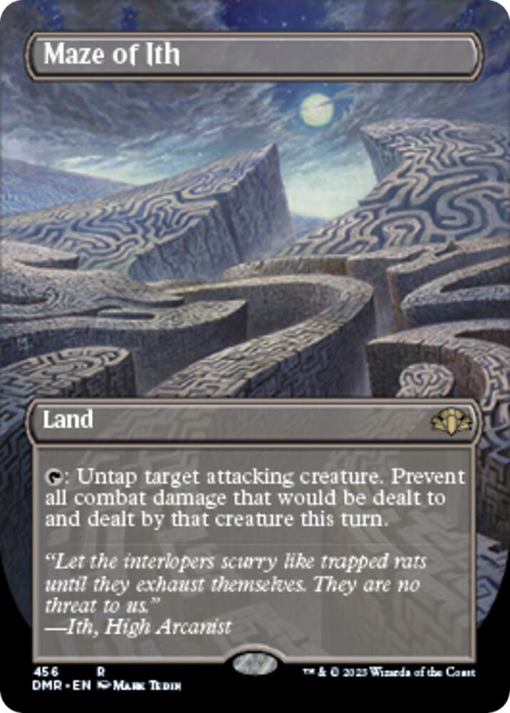 Maze of Ith 456/261 (Dominaria Remastered)  - Borderless | Good Games Morley