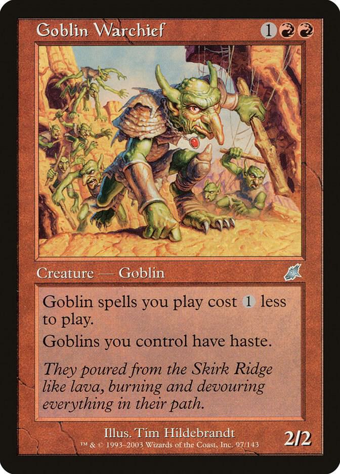 Goblin Warchief 97/143 (Scourge)  | Good Games Morley