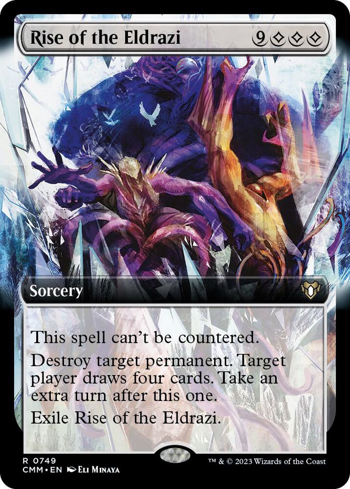Rise of the Eldrazi 749 (Commander Masters)  - Extended Art Foil | Good Games Morley